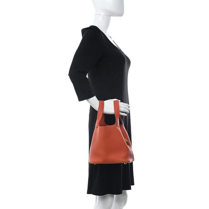 Hermes Taurillon Clemence Picotin Lock 18 PM Terre Battue 2 of 11