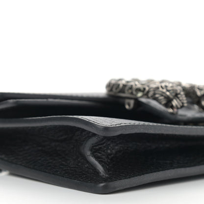 Gucci Calfskin Super Mini Dionysus Shoulder Bag Black 8 of 12