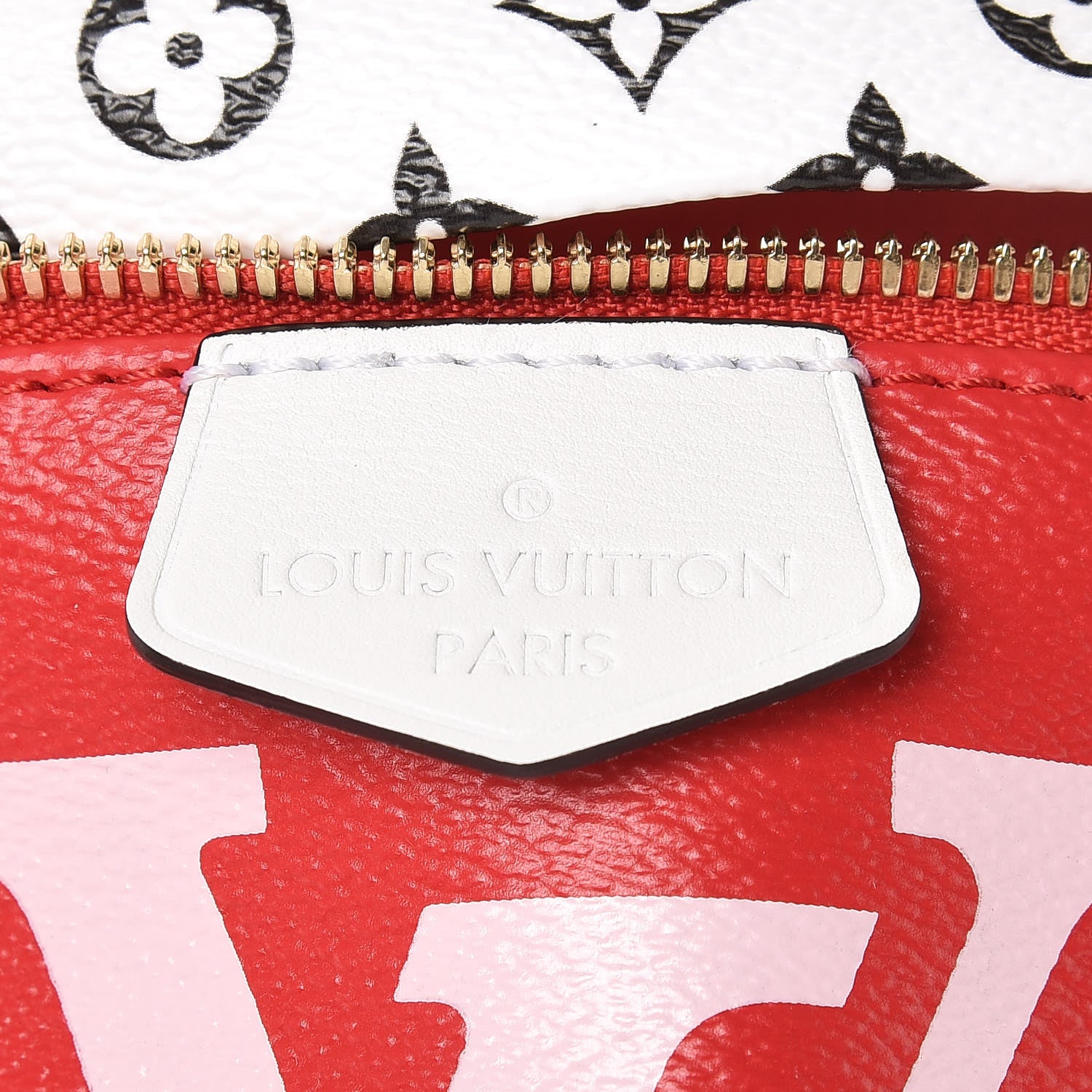 Louis Vuitton Monogram Giant Bumbag Rouge 7 of 10