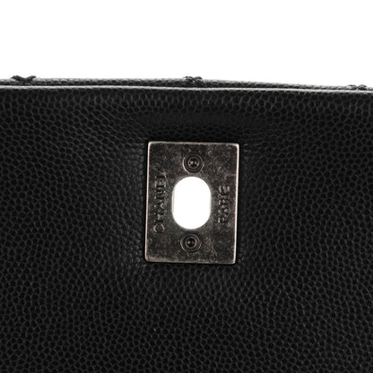 Chanel Caviar Quilted Small Coco Handle Flap Black 5 of 8