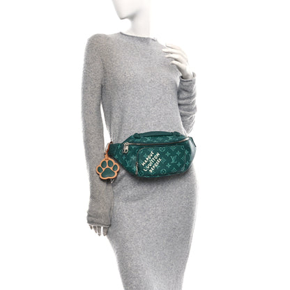 Louis Vuitton Monogram Heritage Rush Bumbag Green 3 of 17