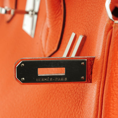 Hermes Togo Birkin 35 Orange 24 of 24