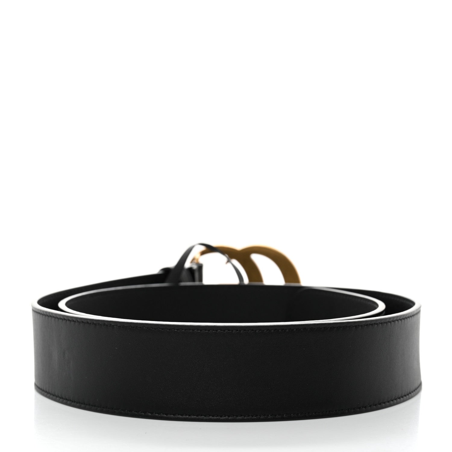 Gucci Calfskin Double G 40mm Belt 90 36 Black 2 of 7