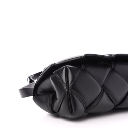 Bottega Veneta Nappa Intreccio Padded Top Handle Shoulder Bag Black 7 of 11
