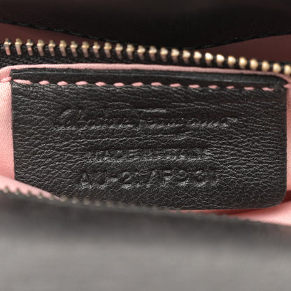 Salvatore Ferragamo Shiny Canvas Quilted Gelly Bag Black 7 of 13