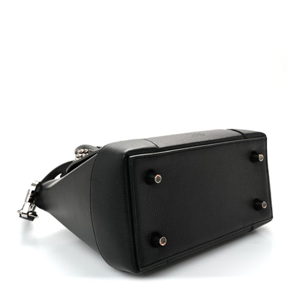 Christian Louboutin Grained Calfskin Spike Small Eloise Tote Black 4 of 10