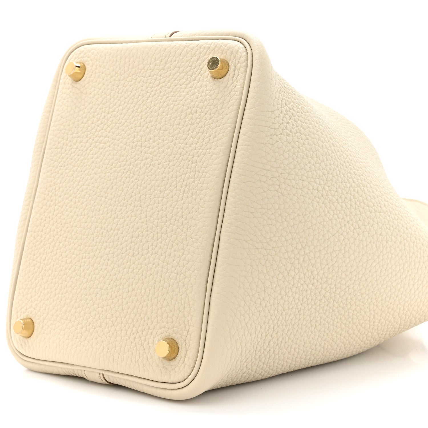Hermes Taurillon Clemence Picotin Lock 18 PM Gris Perle 9 of 10