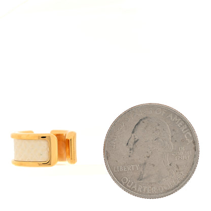 Hermes Epsom Olympe Ear Cuff Nata 2 of 3