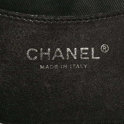 Chanel Patent Quilted Large Just Mademoiselle Bowling Bag Black 6 of 11