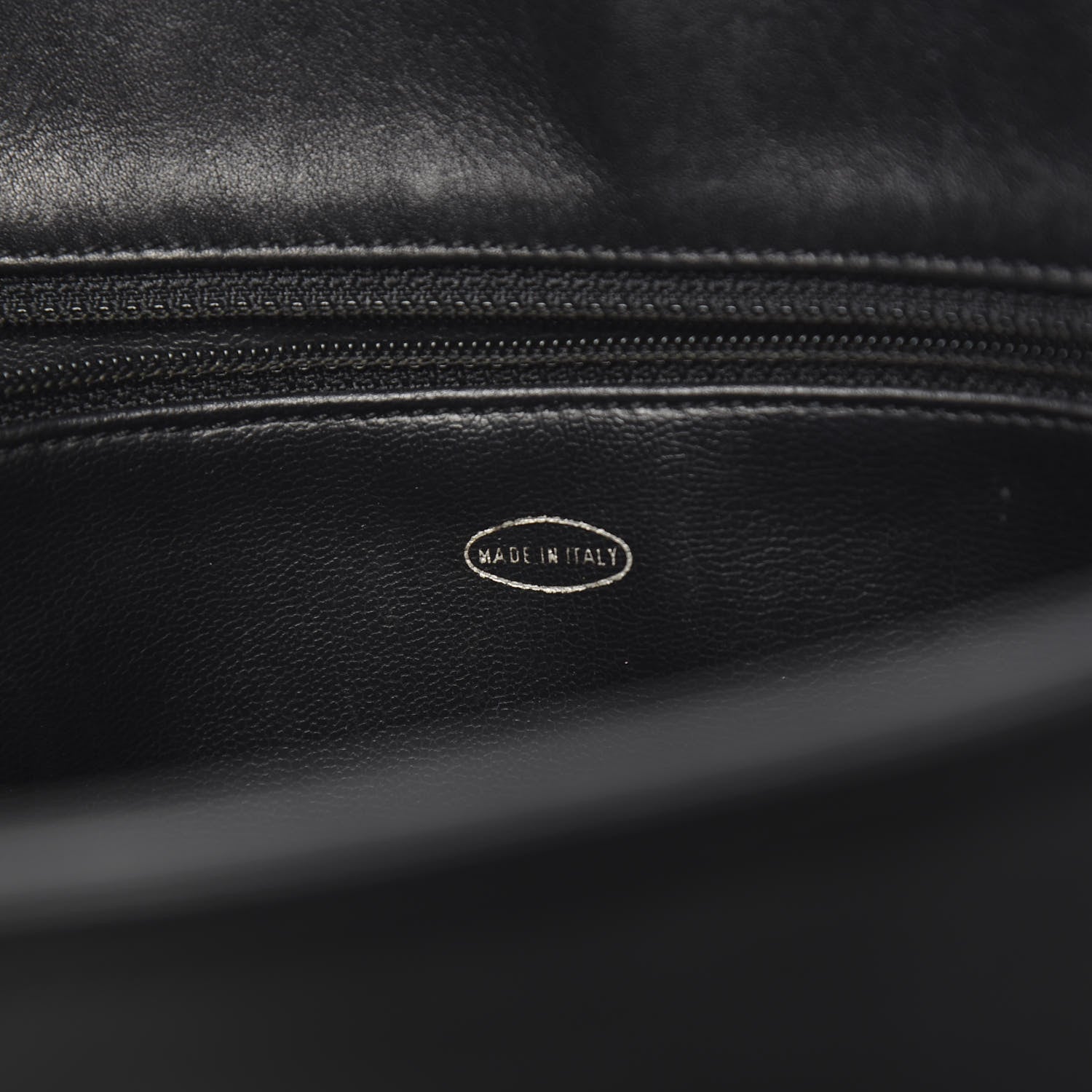 Chanel Lambskin Quilted Shoulder Bag Black 6 of 10