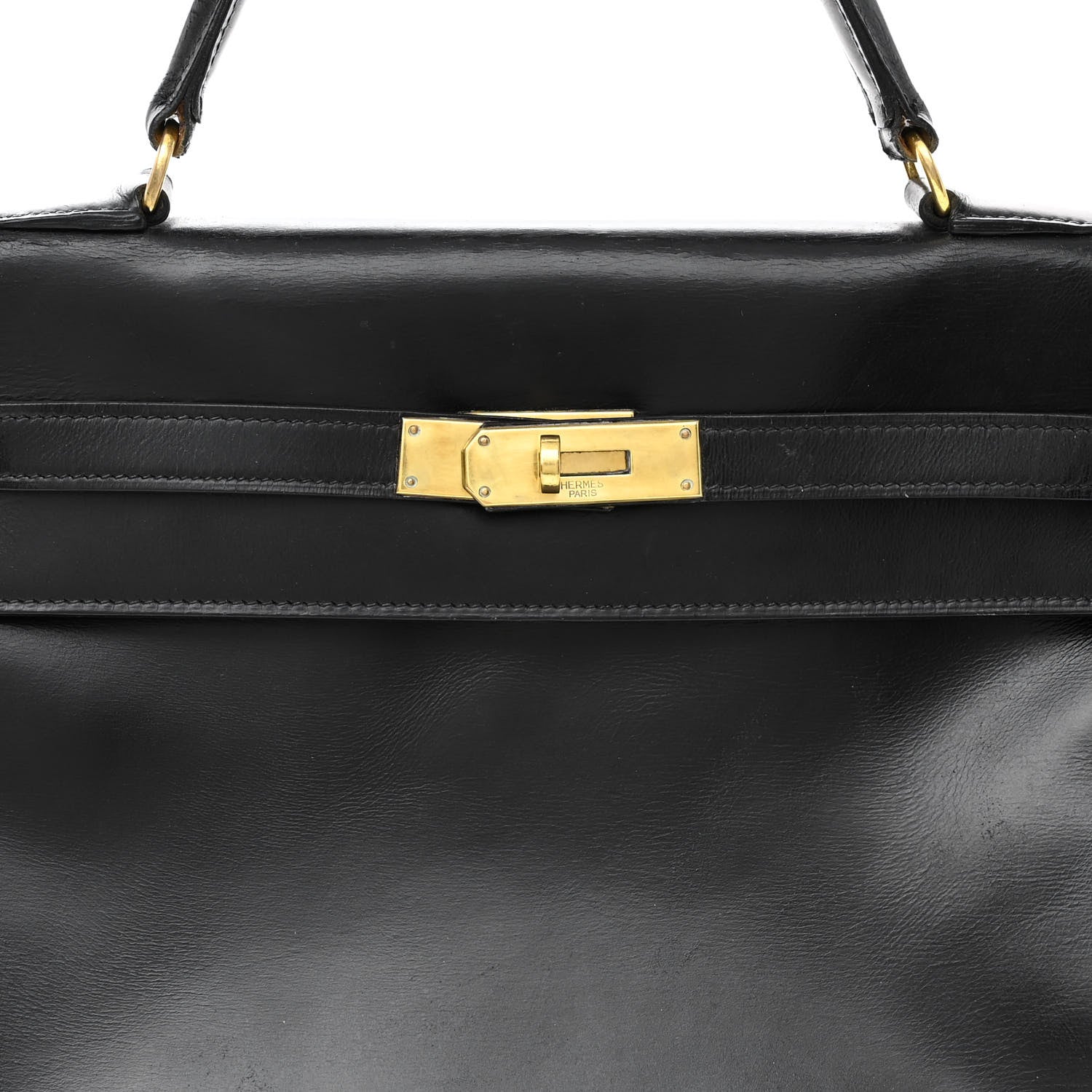 Hermes Box Kelly Retourne 32 Black 8 of 19