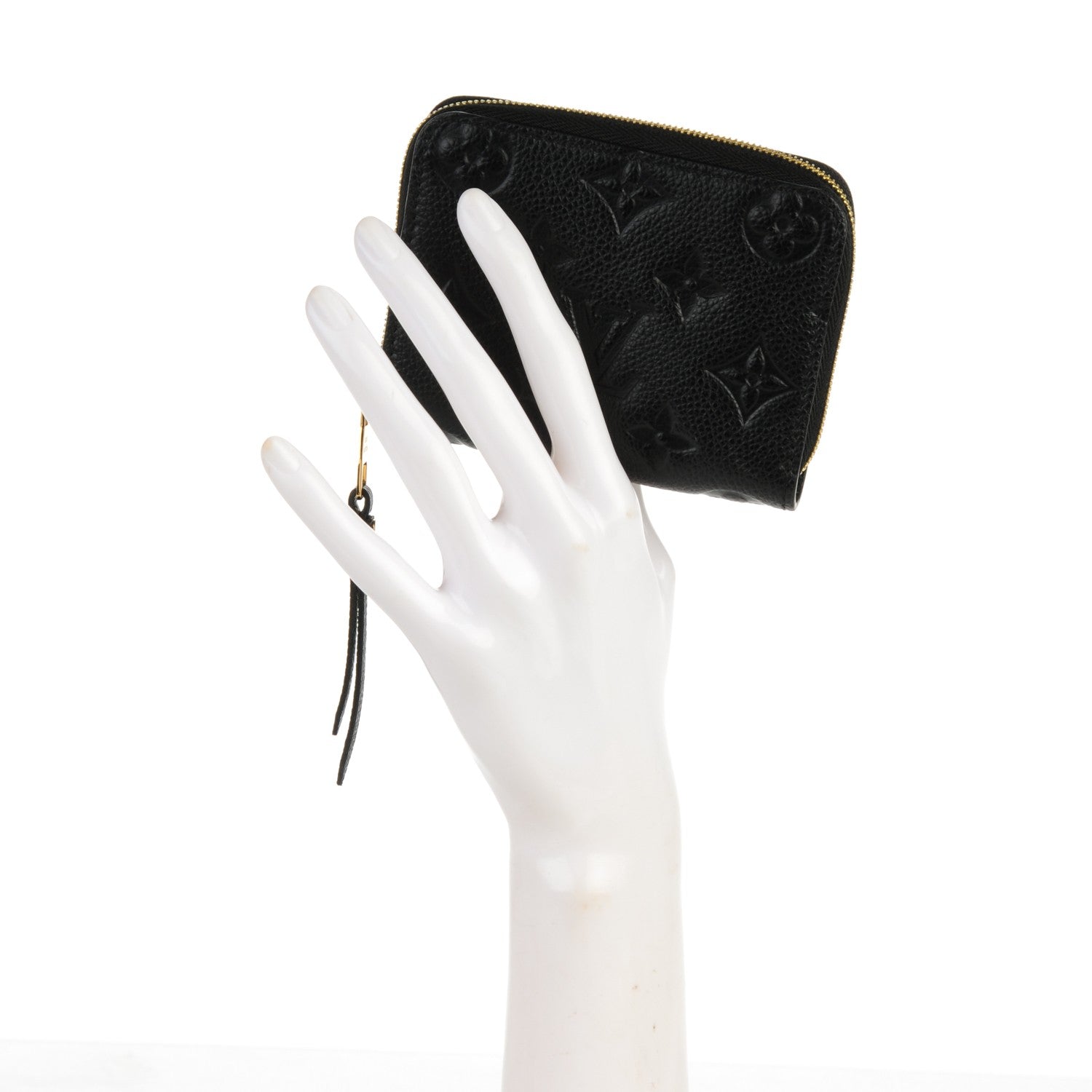 Louis Vuitton Empreinte Zippy Coin Purse Black 2 of 7