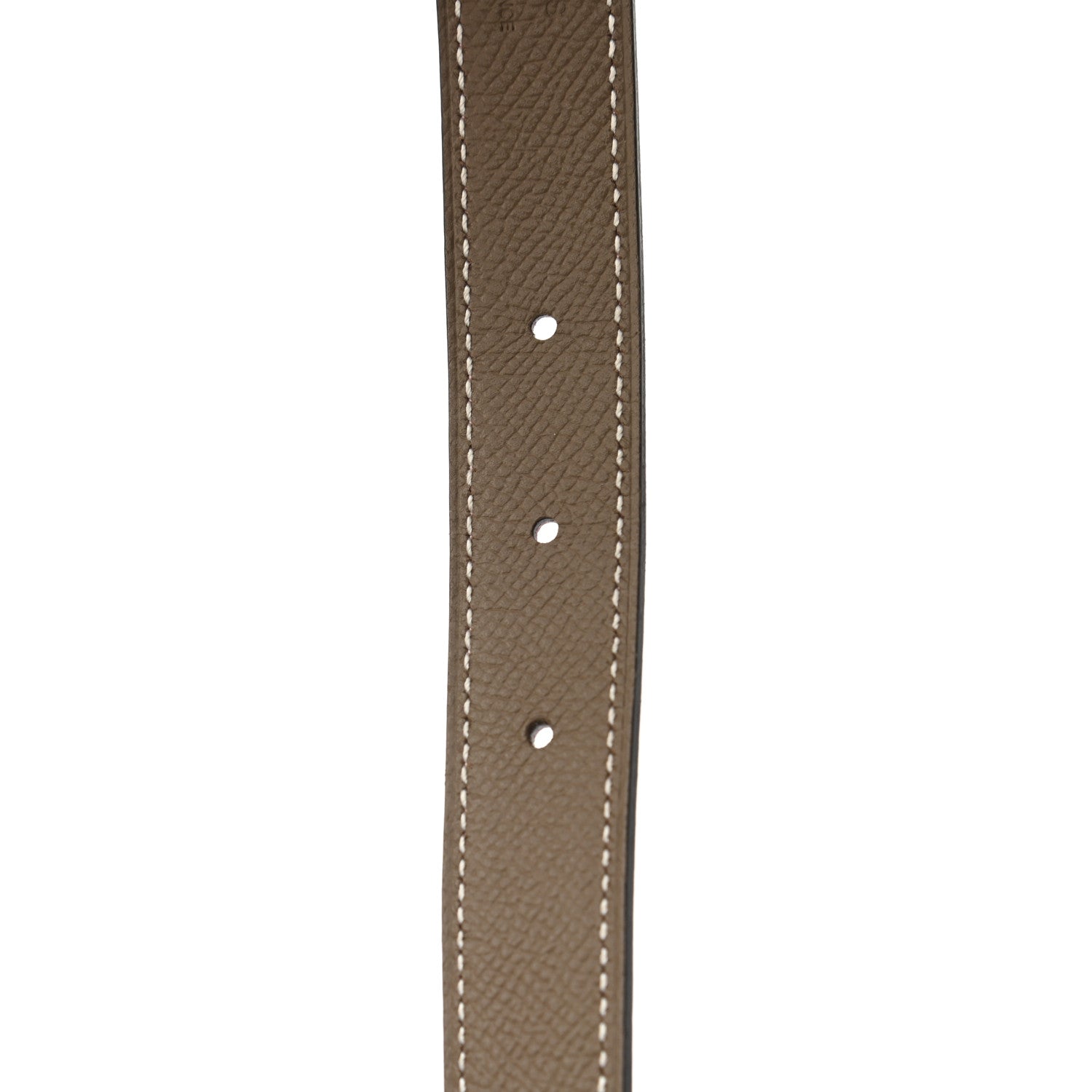 Hermes Swift Epsom 24mm Belt Strap 90 Rose Sakura Etoupe 3 of 5