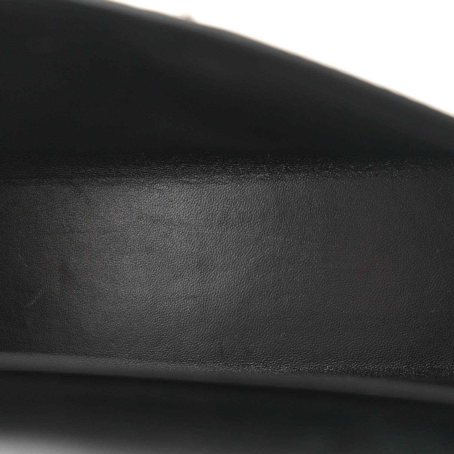 Hermes Ostrich Kelly Sellier Mini 20 Black 5 of 12