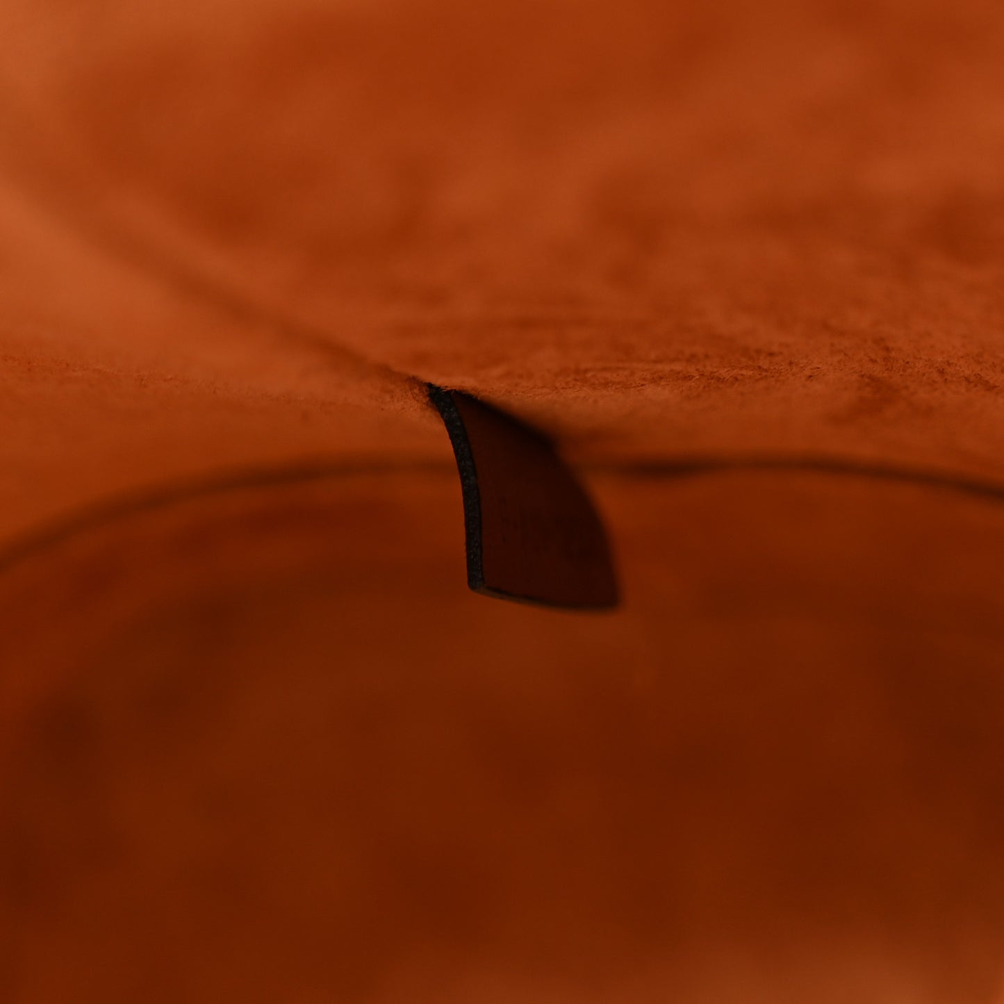 Smooth Calfskin Small Cuir Triomphe Bucket Bag Tan