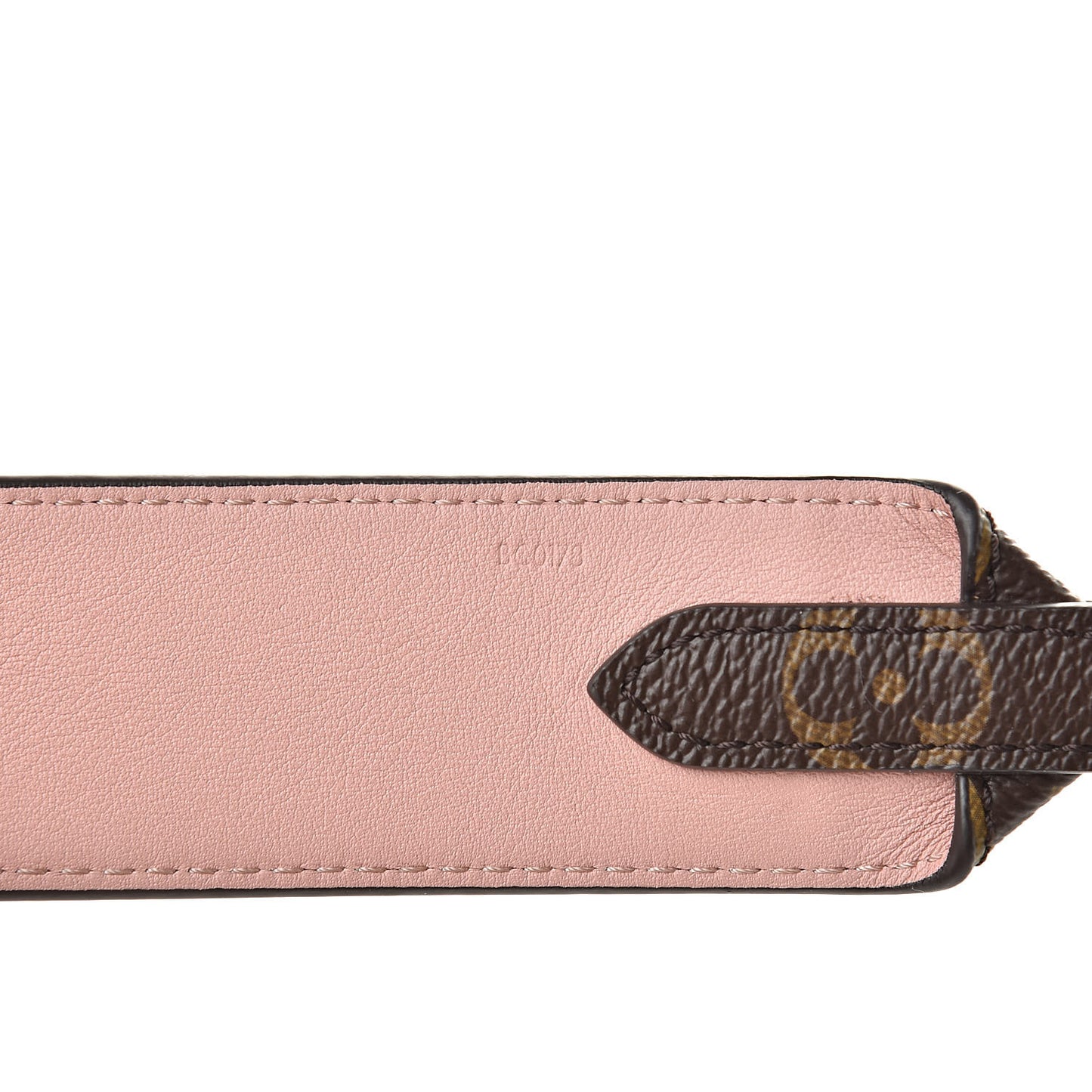 Monogram Bandouliere Shoulder Strap Rose Poudre