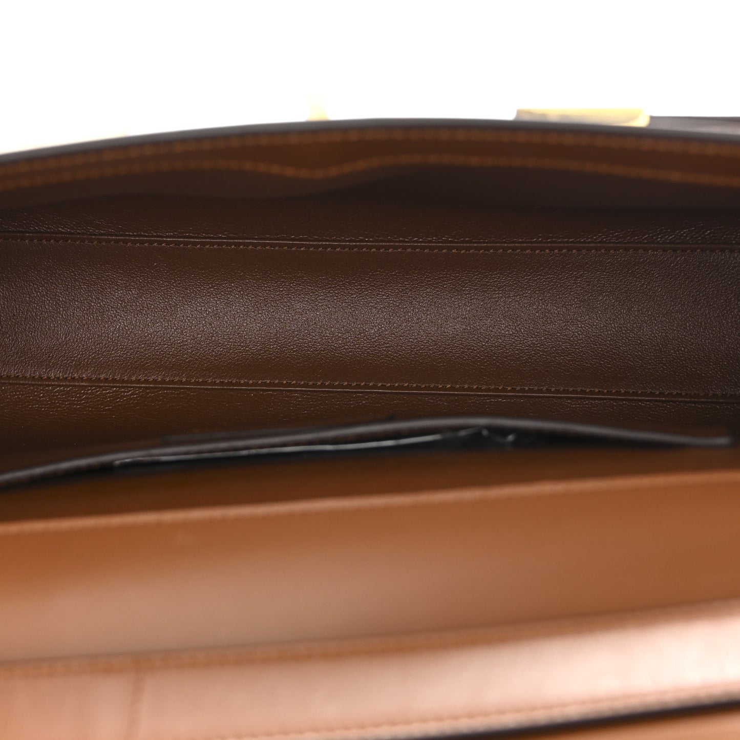 Smooth Calfskin Manhattan Shoulder Bag Brick