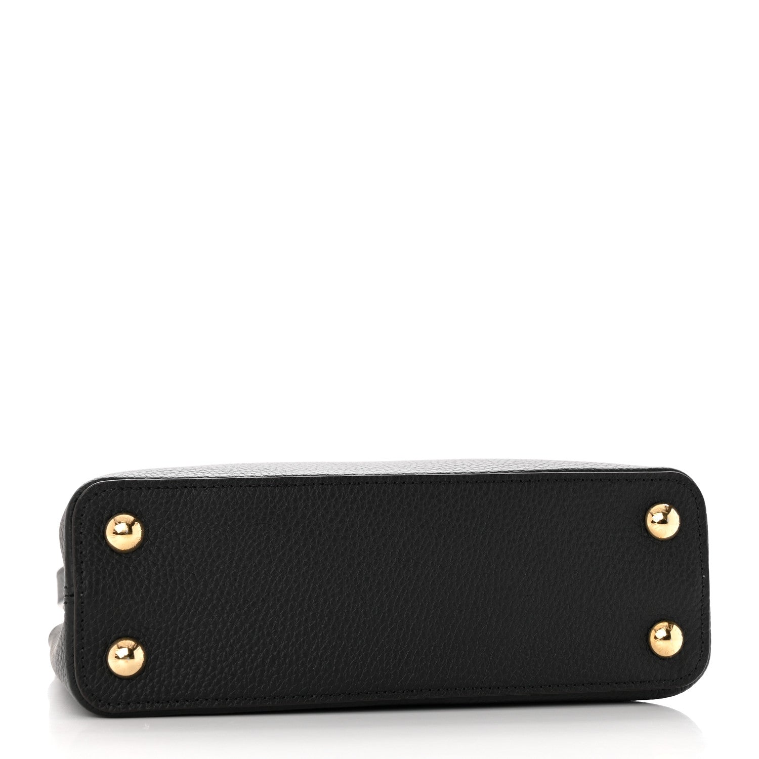 Louis Vuitton Taurillon Capucines BB Black 4 of 9