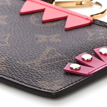 Louis Vuitton Monogram Totem Key Pouch Flamingo 9 of 14