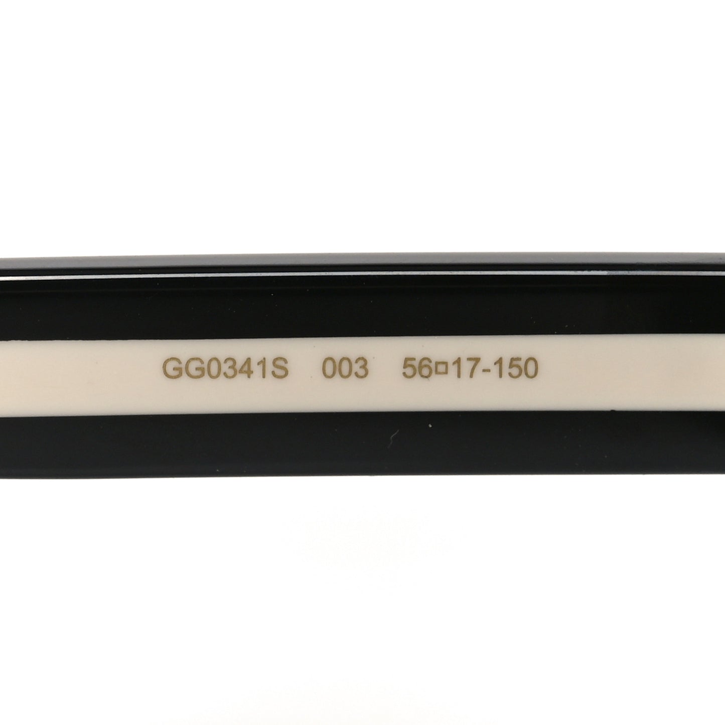 Acetate Square Frame Web Sunglasses GG0341S Tortoise