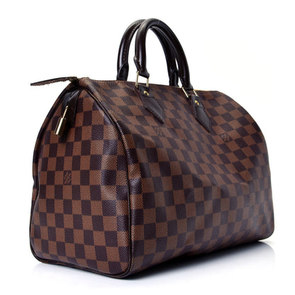 Louis Vuitton Damier Ebene Speedy 30 2 of 5