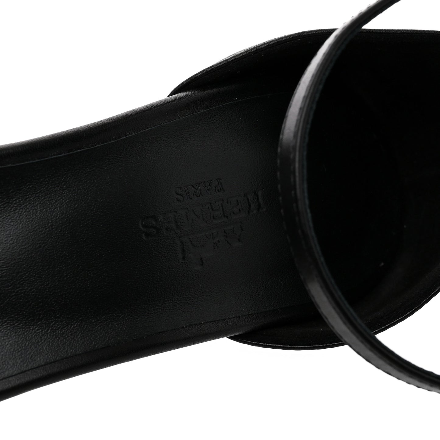 Calfskin Joy 70 Sandals 39 Black