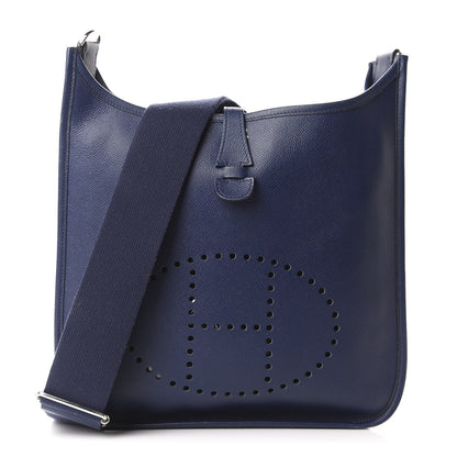 Hermes Epsom Evelyne III PM Bleu Saphir 1 of 10