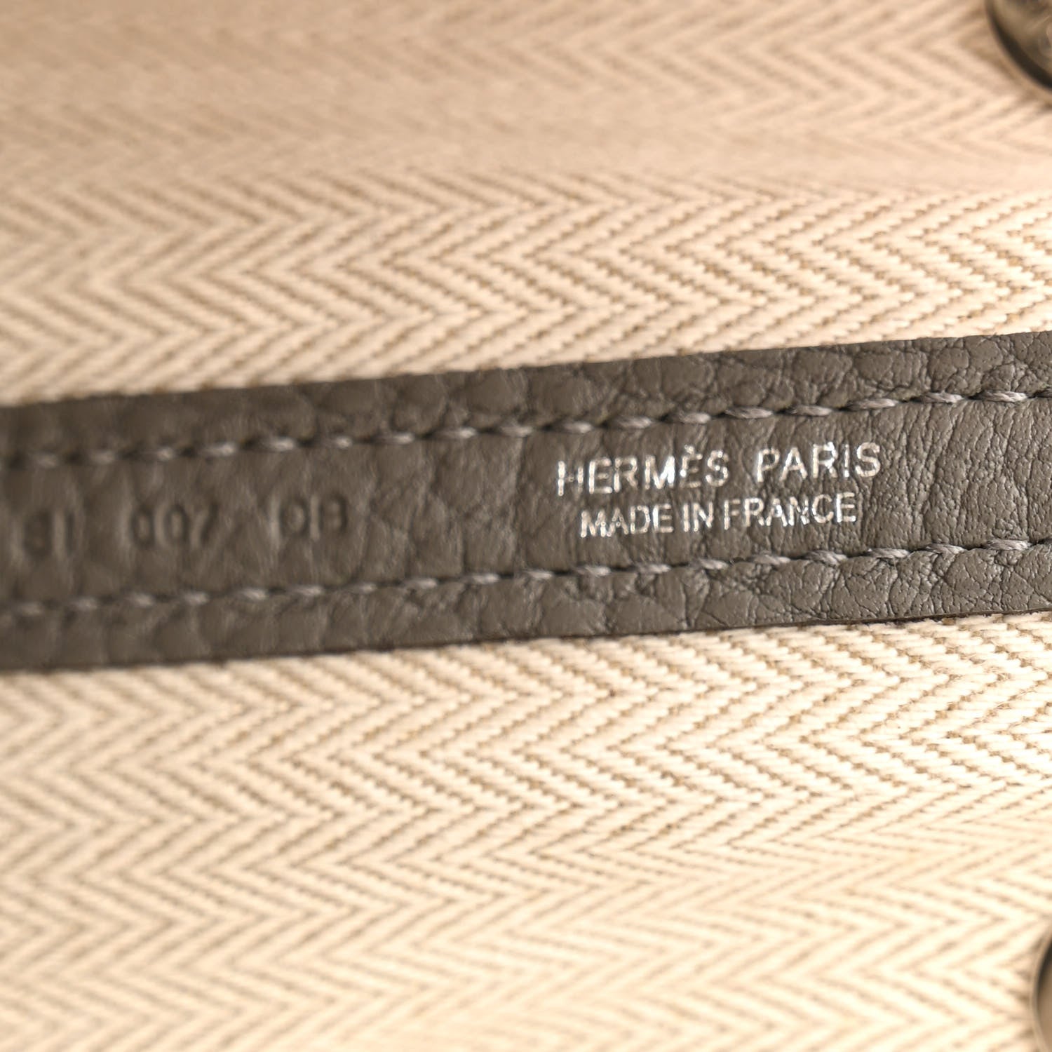 Hermes Negonda Garden Party 30 TPM Gris Meyer 6 of 11