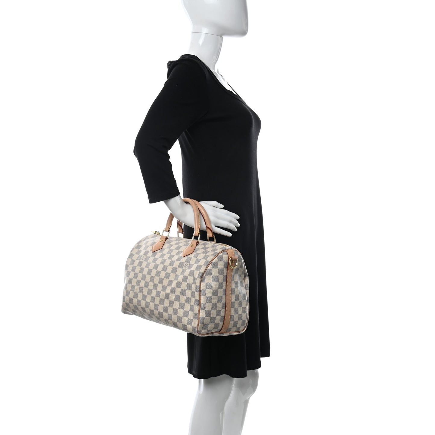 Damier Azur Speedy Bandouliere 30