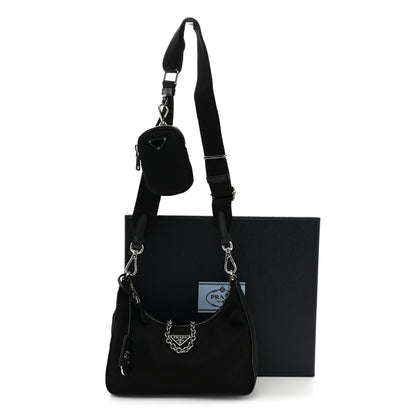 Prada Re-Nylon Saffiano Re-Edition 2005 Shoulder Bag Black 11 of 11