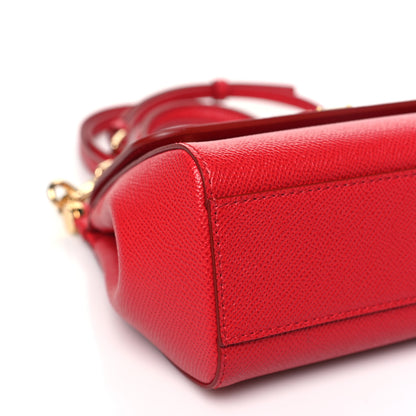 Dolce & Gabbana Dauphine Small Miss Sicily Satchel Red 8 of 10