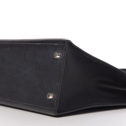 Hermes Epsom Kelly Sellier 32 Black 7 of 10