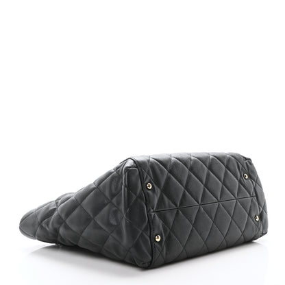 Chanel Caviar Quilted Large Shopping Tote Black 5 of 12
