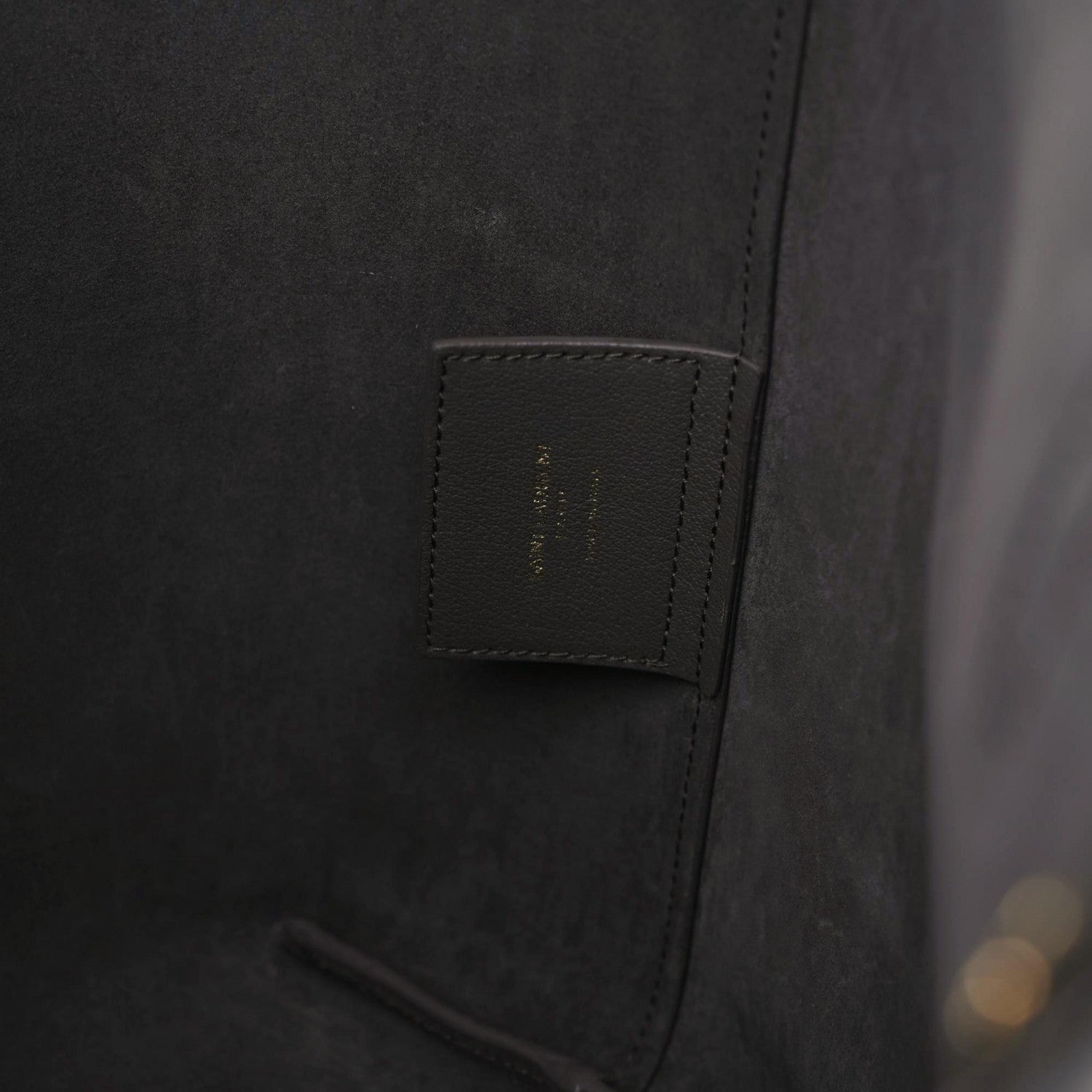 Saint Laurent Calfskin Large Shopping Tote Fog 10 of 15