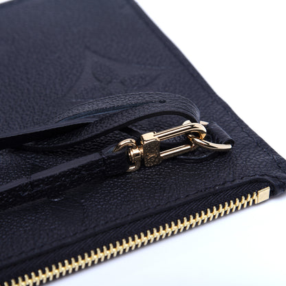 Louis Vuitton Empreinte Monogram Giant Neverfull MM Pochette Black 10 of 10