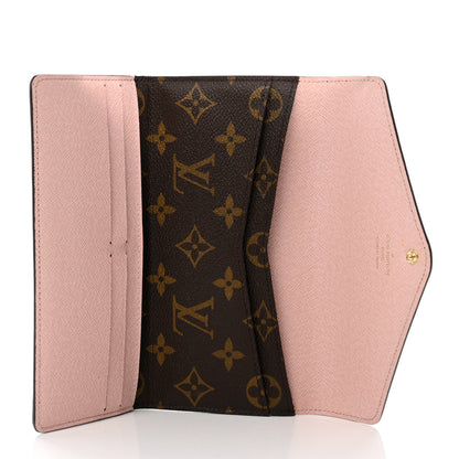 Louis Vuitton Monogram Josephine Wallet Rose Ballerine 6 of 9