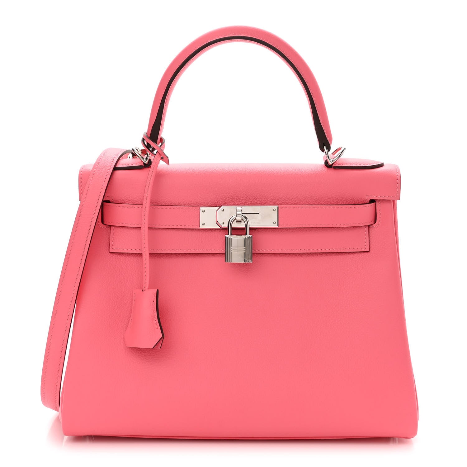 Hermes Evercolor Kelly Retourne 28 Rose Azalee 1 of 12