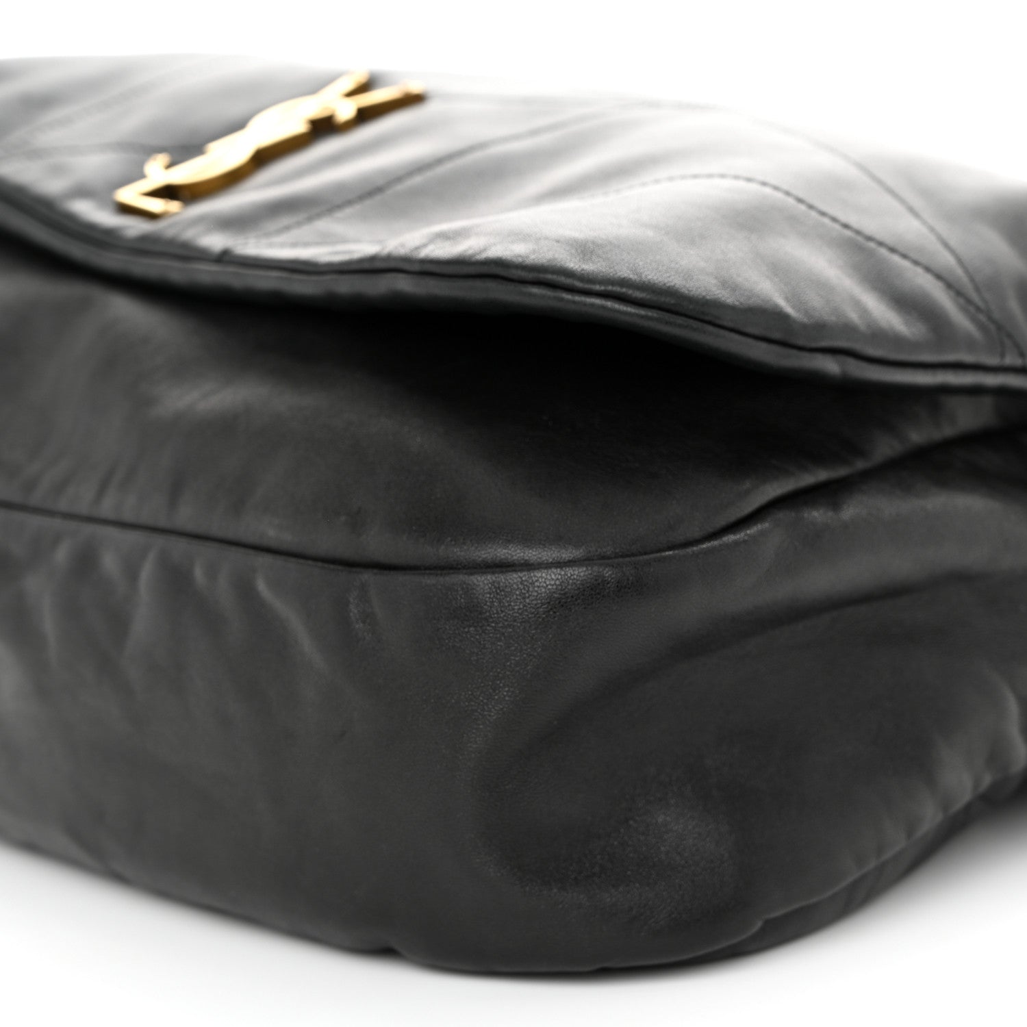 Saint Laurent Lambskin Matelasse Monogram Large Jamie 4.3 Black 10 of 10