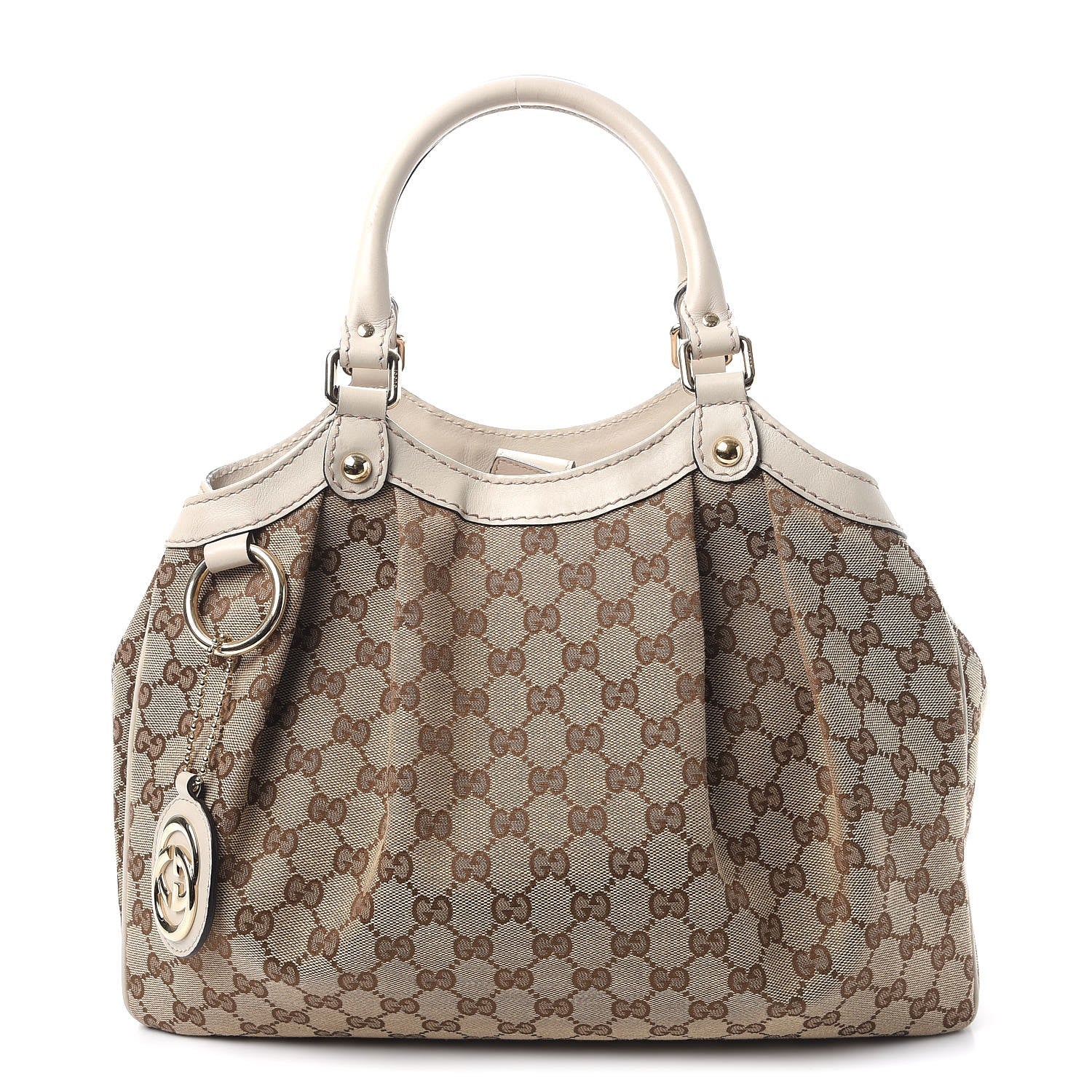 Gucci Monogram Medium Sukey Tote Off White 1 of 10