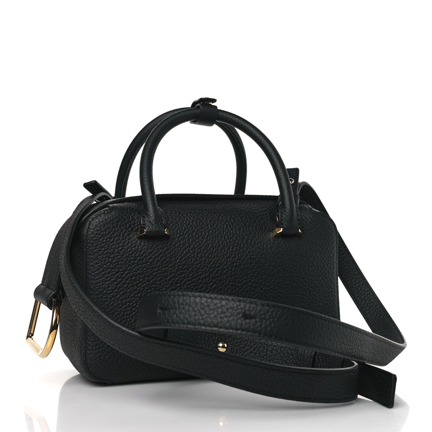 Taurillon Soft Mini Cool Box Satchel Black