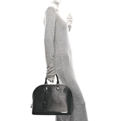 Louis Vuitton Electric Epi Alma GM Black 2 of 12