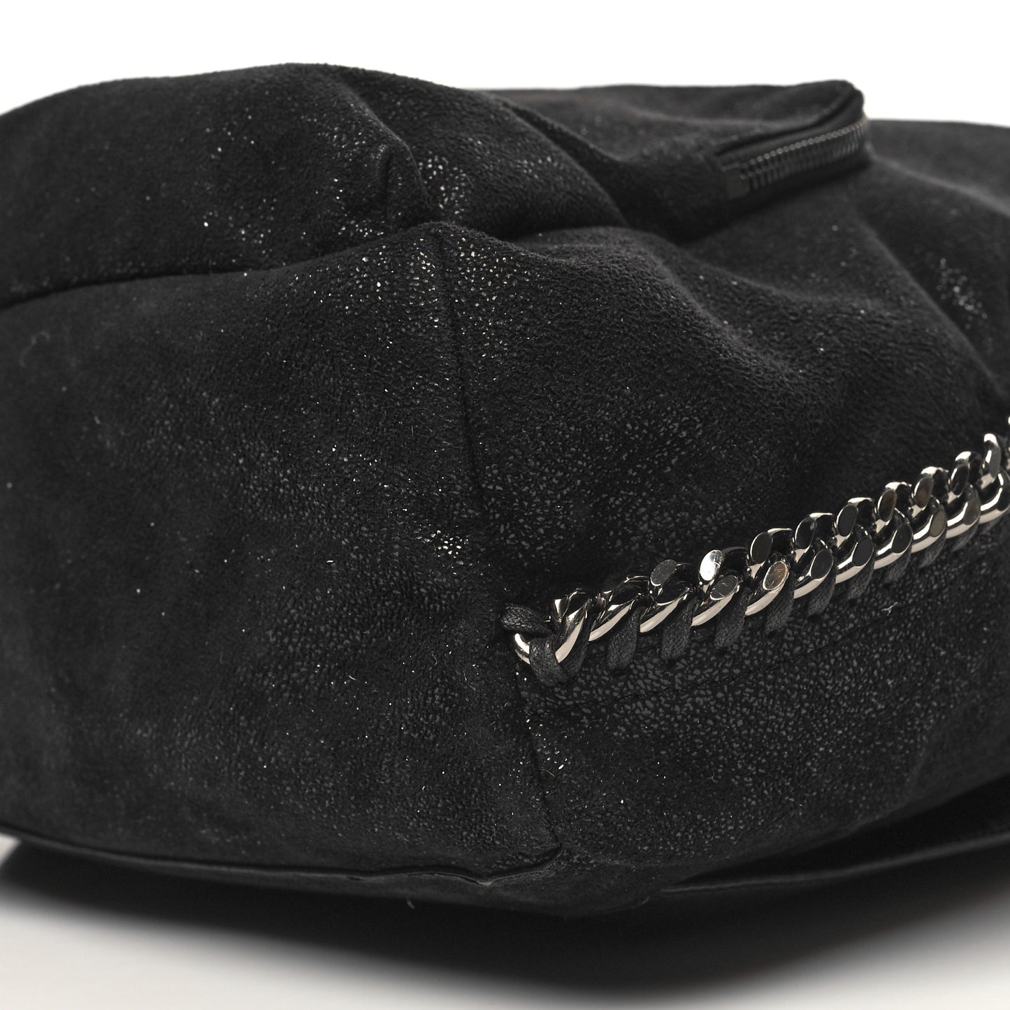 Shaggy Deer Mini Falabella Backpack Black