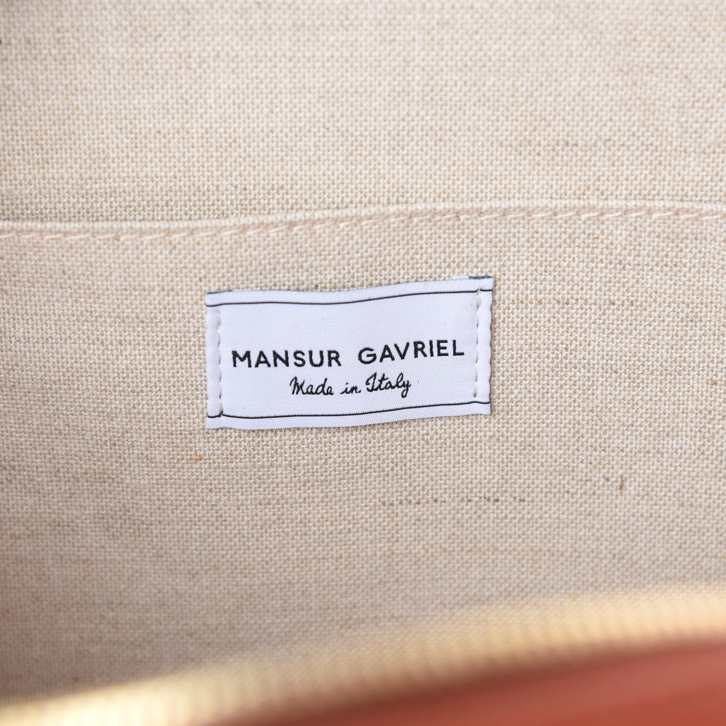 Calfskin Circle Bag Brandy