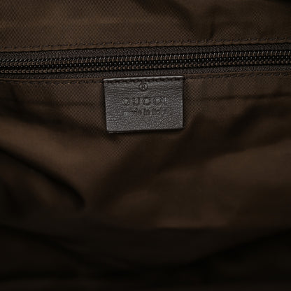Gucci GG Plus Monogram Large Carry On Duffle Bag Brown 5 of 12