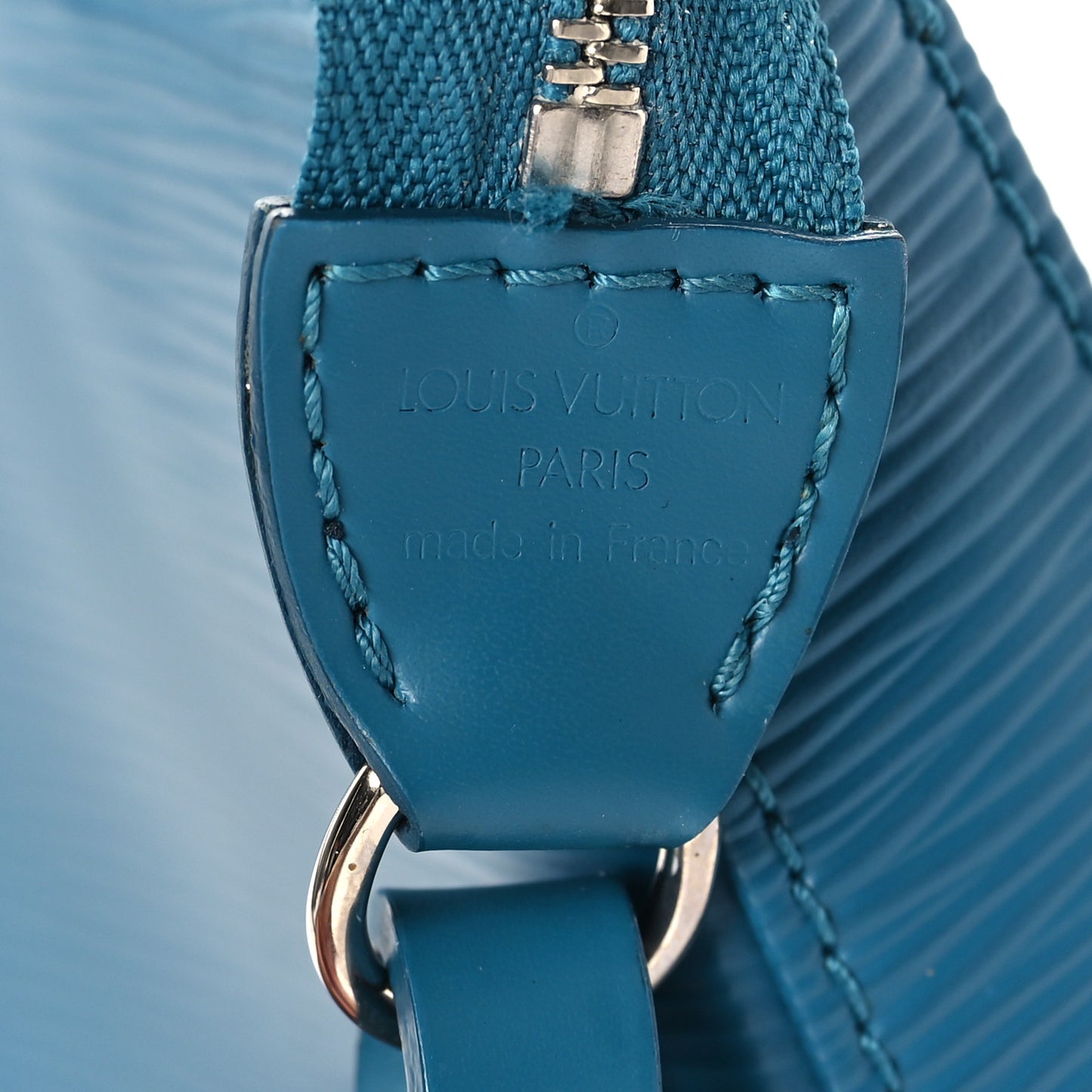 Epi Pochette Accessories NM Cyan