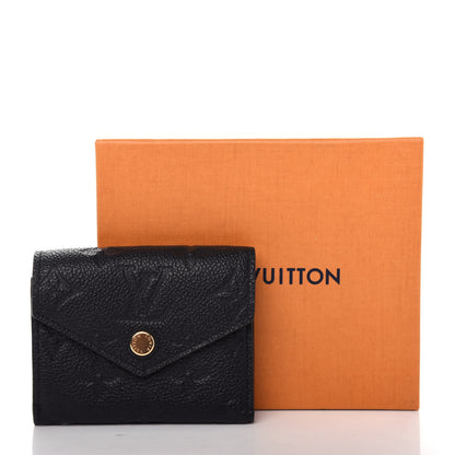 Louis Vuitton Empreinte Zoe Wallet Black 8 of 8