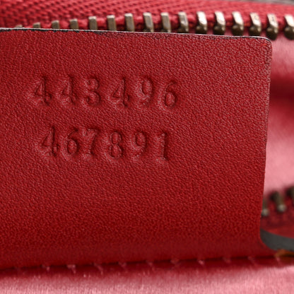 Gucci Jacquard Matelasse Floral Medium GG Marmont Shoulder Bag Red 7 of 15