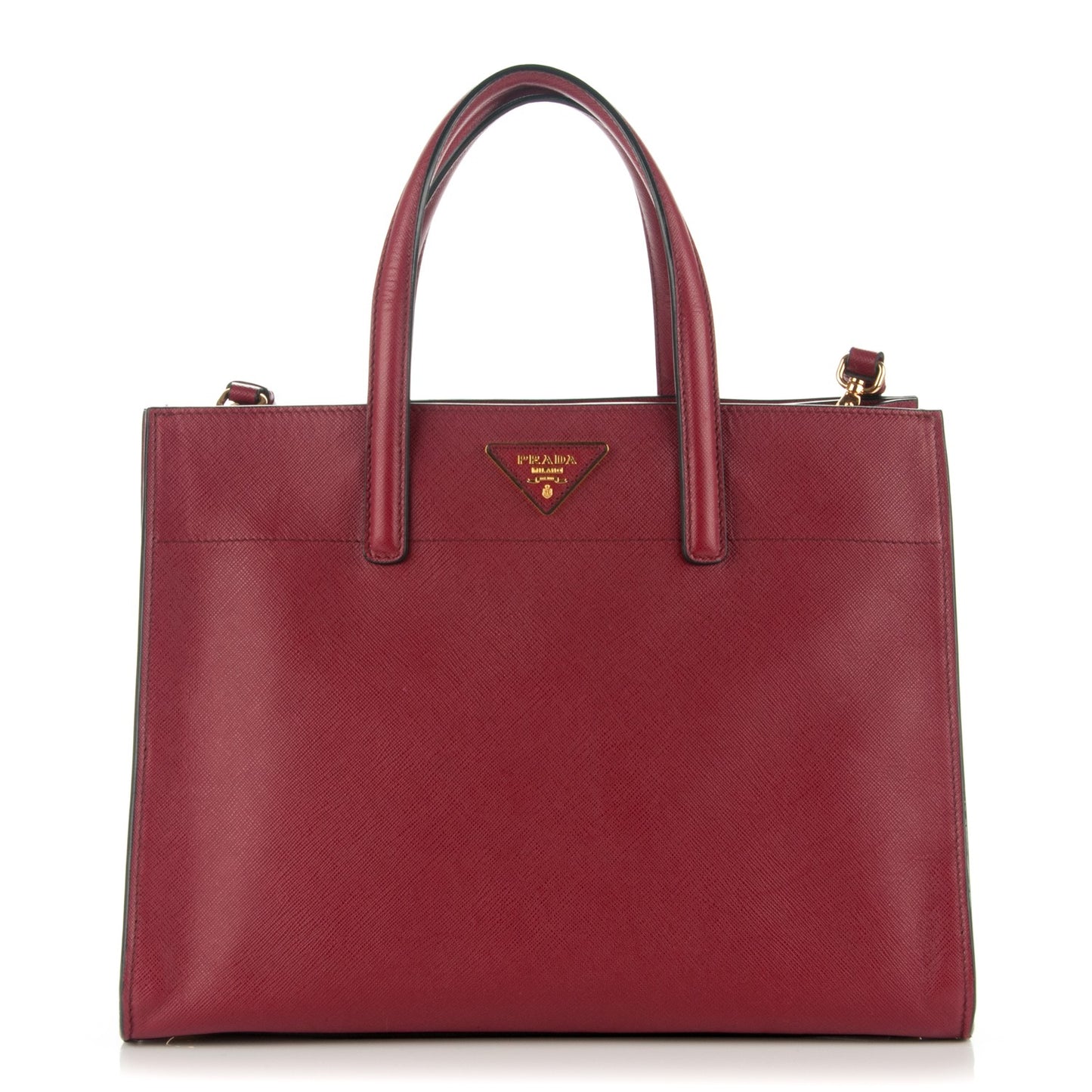Saffiano Soft Tote Cherry