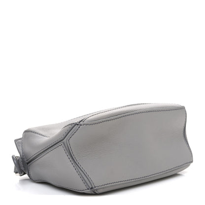 Loewe Soft Grained Calfskin Mini Puzzle Bag Pearl Grey 4 of 10