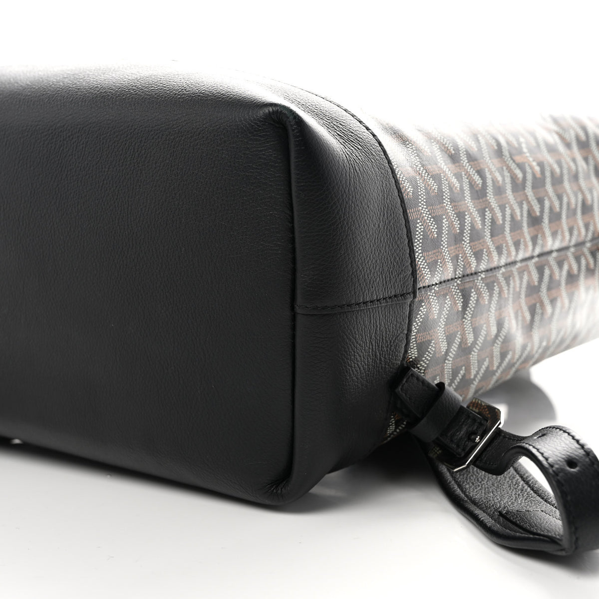 Goyard Goyardine Calfskin Cisalpin Backpack Black 9 of 11